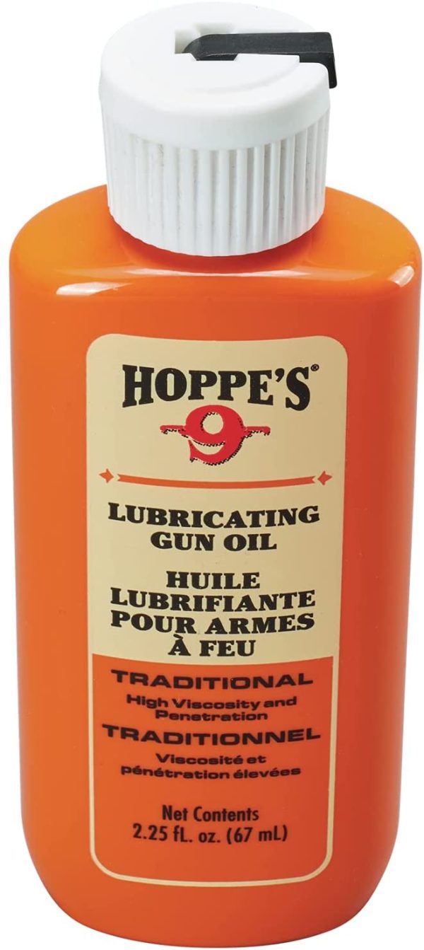 HOPPE'S No. 9 Lubricating Oil, 2-1/4 oz. Bottle