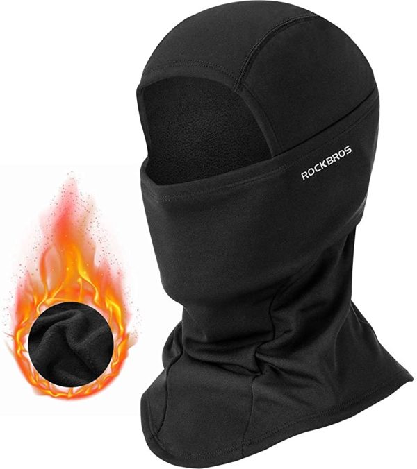 ROCKBROS Men's Balaclava Windproof Ski Mask Cold Weather Balaclava Mask Winter Thermal Hood for Skiing Cycling Helmet - Image 6