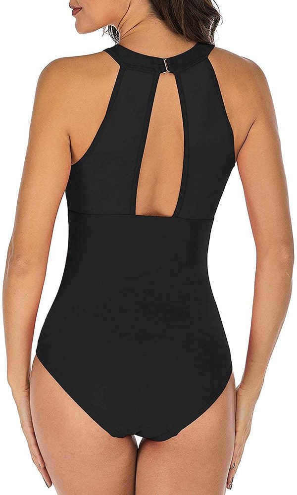 TcIFE Women's One Piece Swimsuits Tummy Control Swimwear Flattering High Waisted Monokini Bathing Suits for Women - Image 5