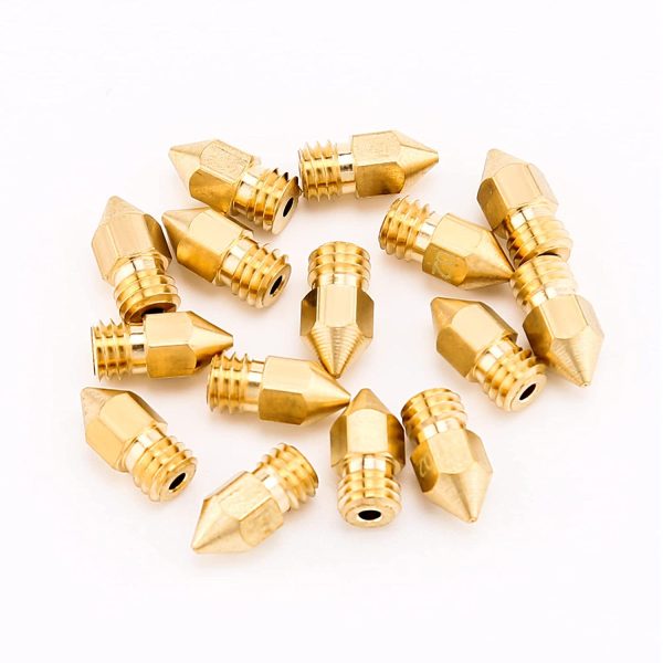 LUTER 24PCS MK8 Extruder Nozzles 3D Printer Nozzles 0.2mm, 0.3mm, 0.4mm, 0.5mm, 0.6mm, 0.8mm, 1.0mm with Free Storage Box for Makerbot Creality CR-10 Ender 3 5 - Image 3