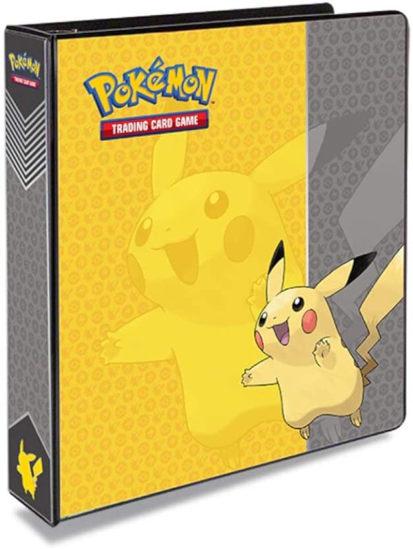 Ultra Pro Pokemon Pikachu 3-Ring Binder Card Album, 2-Inch