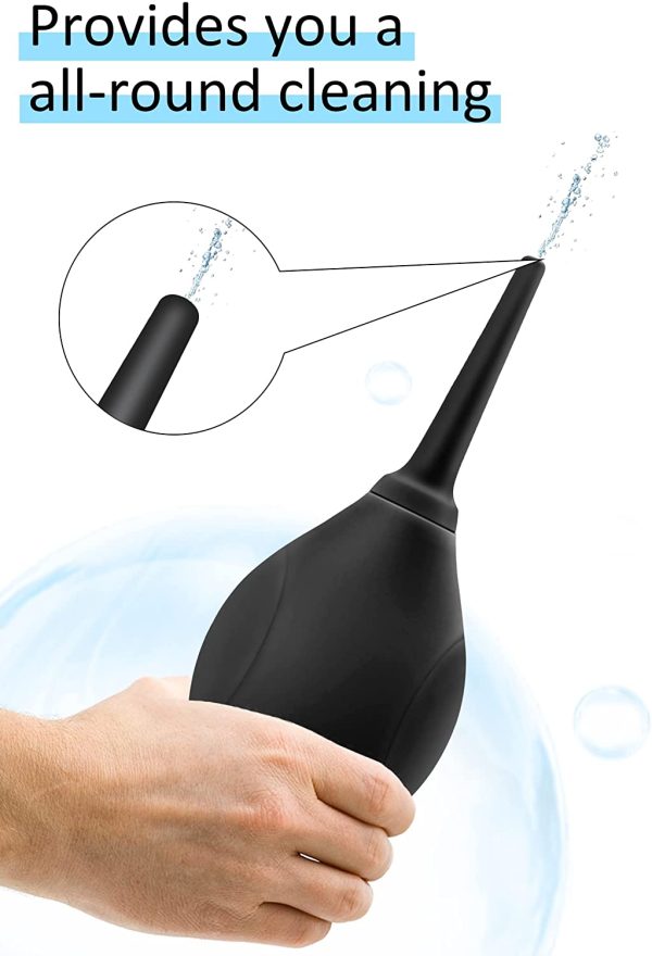 SENSIVO Bulb [ 450ml ] Anal Douche with Back-Flow Prevention for Colon Cleansing, Anal Cleaner Reusable Butt - Image 2