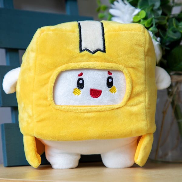 Boxy Plush Toys .3Inch/1cm Anime LankyBox Soft Stuffed Plushies Removable Cute Robot Doll(Boxy Plush) - Image 2