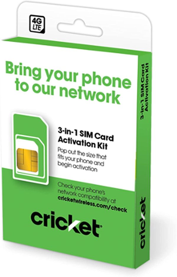 Cricket Wireless 3-in-1 SIM Kit - Bring Your Own Phone - 2.0 - Image 3