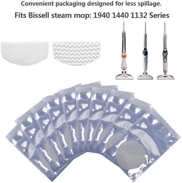 KEEPOW 10 Pcs Spring Breeze Steam Mop Fragrance Discs Replacement for Bissell Powerfresh Steam 1940 - Image 3