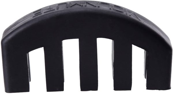 Rubber 4/4 Violin Practice Mute, Black - Image 4