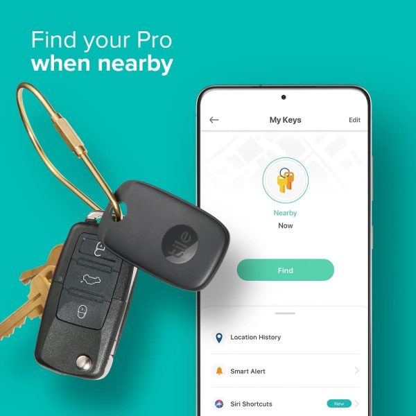 Pro (2022) 1-pack. Powerful Bluetooth Tracker, Keys Finder and Item Locator for Keys, Bags, and More; Up to 400 ft Range. Water-resistant. Phone Finder. iOS and Android Compatible. - Image 6