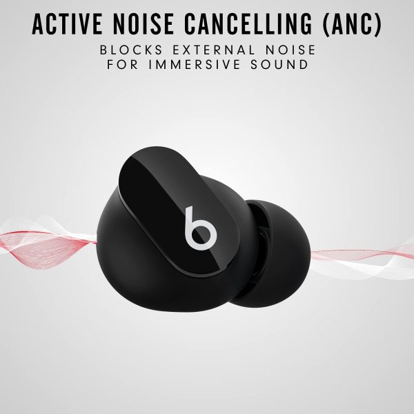 Beats Studio Buds ?M?True Wireless Noise Cancelling Earbuds ?M?Compatible with Apple & Android, Built-in Microphone, IPX4 Rating, Sweat Resistant Earphones, Class 1 Bluetooth Headphones - Black - Image 7