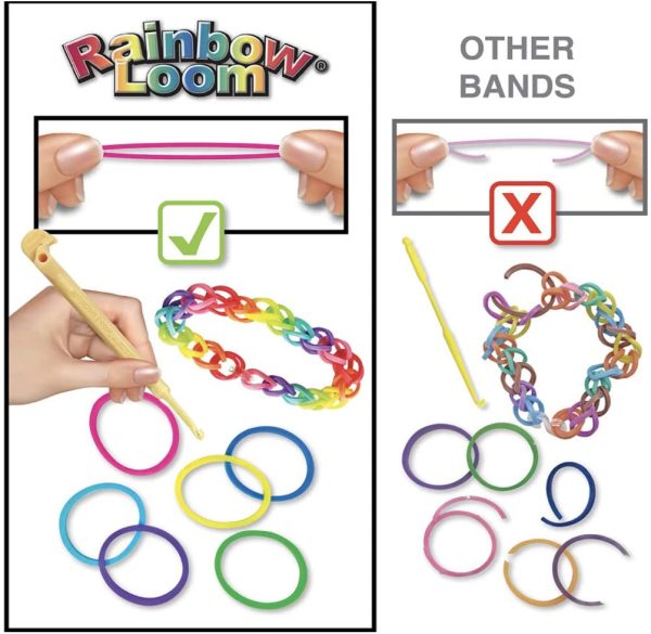 Rainbow Loom Monster Tail Mini Bracelet, One Color - Image 4