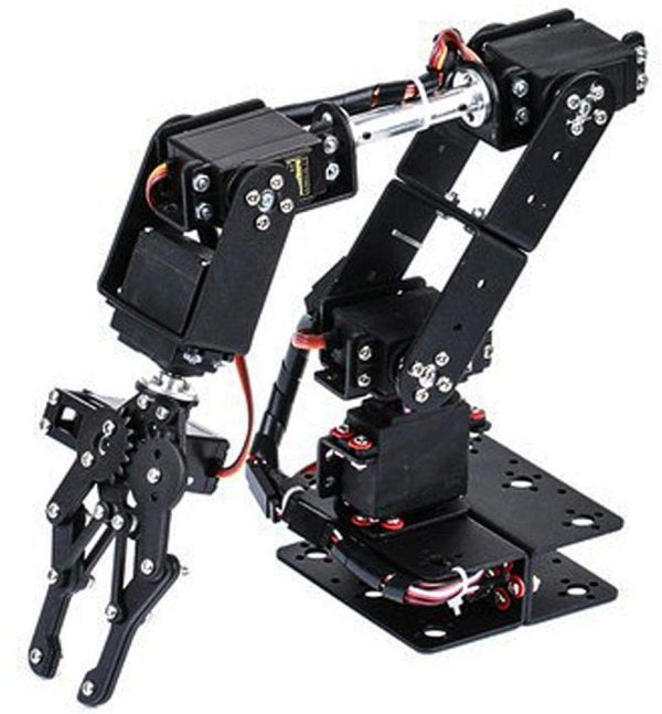 6DOF Mechanical Arm Claw Kit, DOF Manipulator Industrial Robot Mechanical Arm Gripper Automatic Robot Parts - Image 5