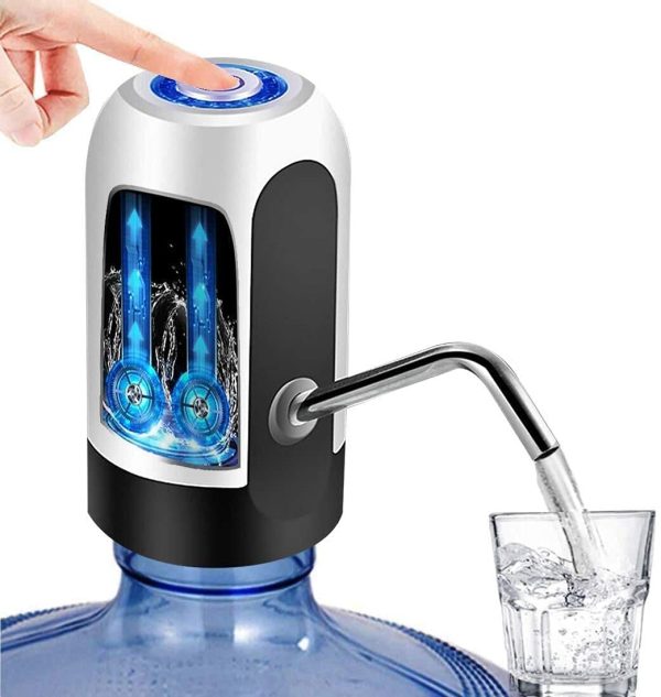 Water Bottle Dispenser Portable Electric Water Bottle Pump for Universal 5 Gallon Bottle - Image 3