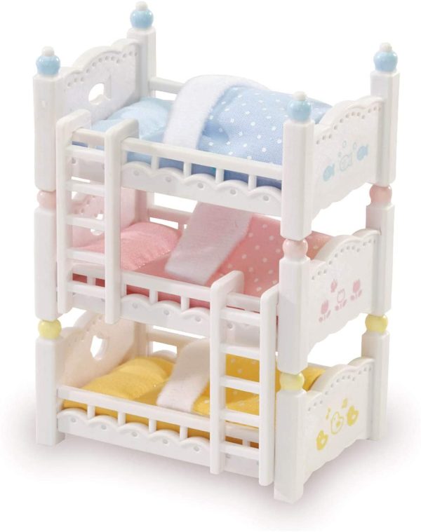 Calico Critters CC2624 Triple Baby Bunk Beds Set