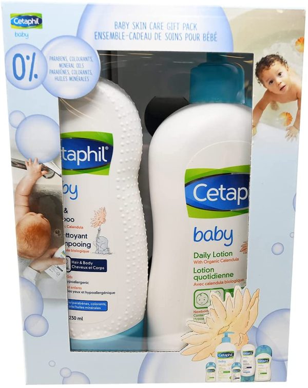 Cetaphil Baby Gift Pack - Baby Skincare Essentials - Paraben, Colourant and Mineral Oil Free, 3 Count (Pack of 1) - Image 3