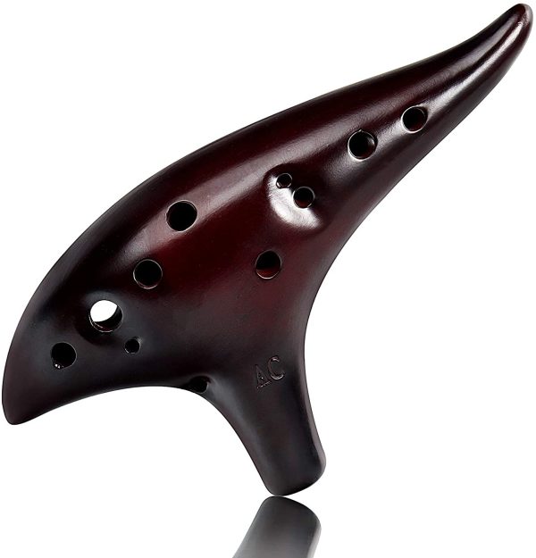 REGIS The 12-hole Ocarina is tuned by an excellent tuner to ensure that each tone meets the standard before ignition. (8.4, Brown) - Image 3