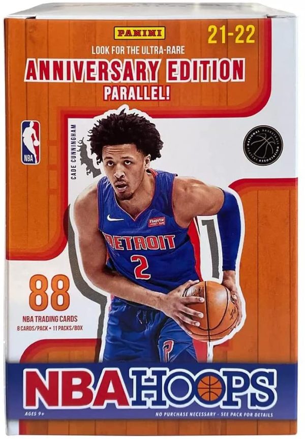 2021/22 Panini Hoops NBA Basketball Blaster Box (11 pks/bx)