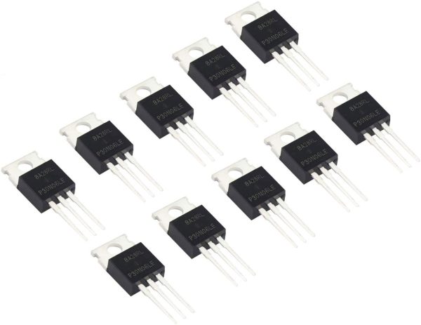 10Pcs Robojax RFP30N06LE 30A 60V N-Channel Power Mosfet TO-220 ESD Rated for Arduino - Image 2