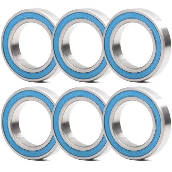 6804RS Ball Bearing 20x32x7mm,20x32 ABEC 3 Blue Rubber Sealed Precision Ball Bearings (Pick of 6pcs) - Image 8