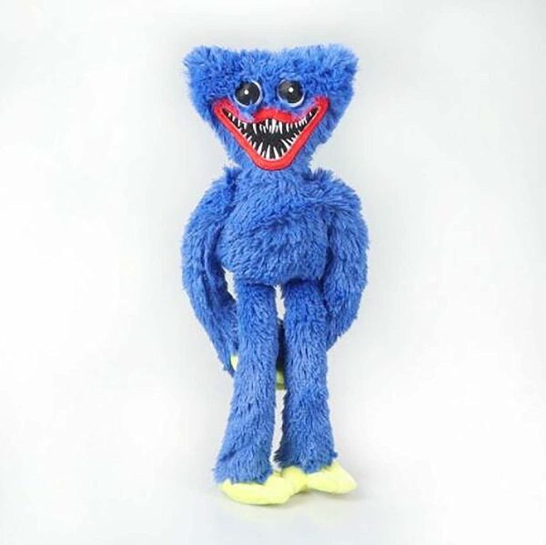 Poppy Playtime Huggy Wuggys Plush Toy, Horror Game Doll Monster Doll Toy Gifts for Game Fan Birthday Horror Stuffed Doll Gifts (Blue) - Image 6