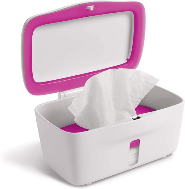 OXO Tot PerfectPull??Wipes Dispenser with Weighted Plate- Pink - Image 2