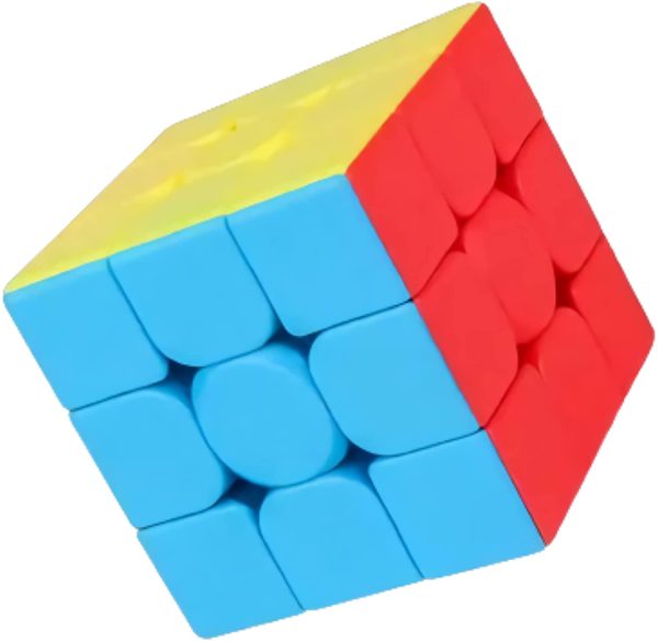 RYUUKIN Speed Cube 3x3,Puzzle Cube,Fast Smooth Turning Ultra Durable Magic Cube with Bright Colorful Stickerless Tiles for Teenagers,Flexible Easy Turning for Brain,Develop Intelligence - Image 5