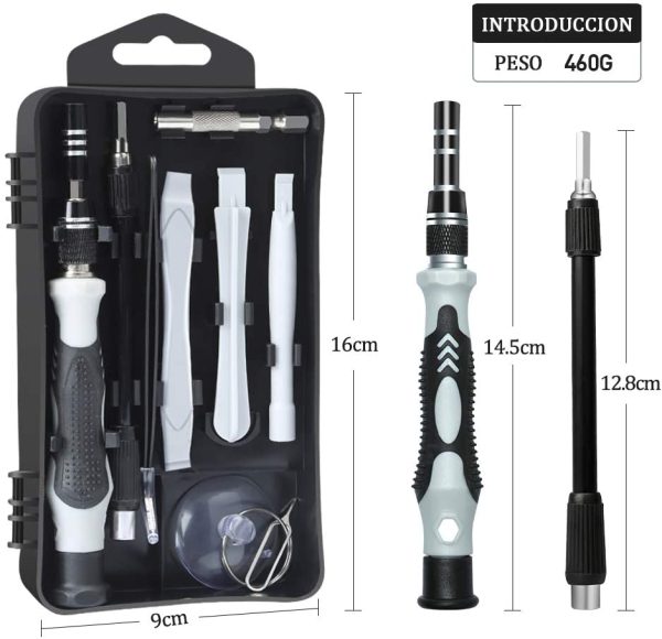 117 in 1 Precision Screwdriver Set, Magnetic Repair Tool Kit for iPhone Series/Xbox Series/PS3/PS4/Nintendo Switch/iPad/Tablet/Laptop/Watch/Cellphone/PC/Camera/Electronic - Image 2