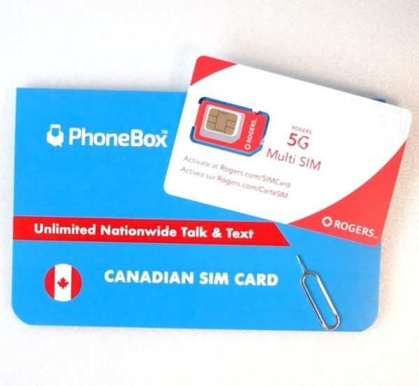 Canadian Prepaid SIM Card | Choose from 3GB, 7GB or 12 GB | No Contracts