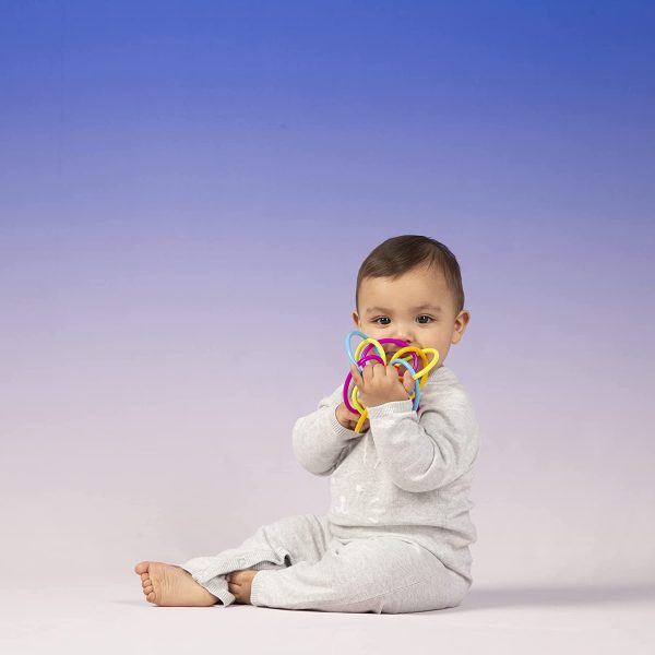 Manhattan Toy Winkel Rattle and Sensory Teether Toy - Image 5