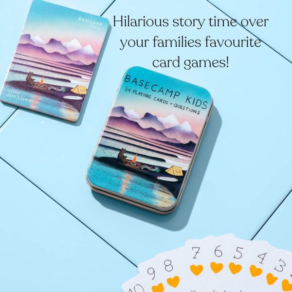 Basecamp Cards: Kids Edition Conversation Starters - 52+2 Family Friendly Unique Questions - Family Conversation Cards - Playing Cards and Questions to Kickstart Campfire Conversations (Kids Edition) - Image 6