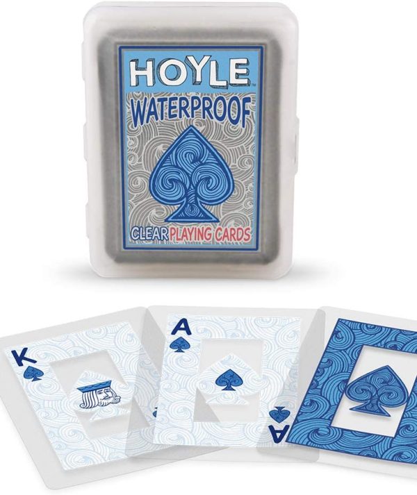 Board Game Hoyle: Clear Waterproof Cards - Image 2