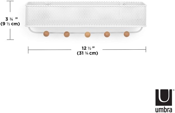 Umbra Estique Entry Organizer, White - Image 2