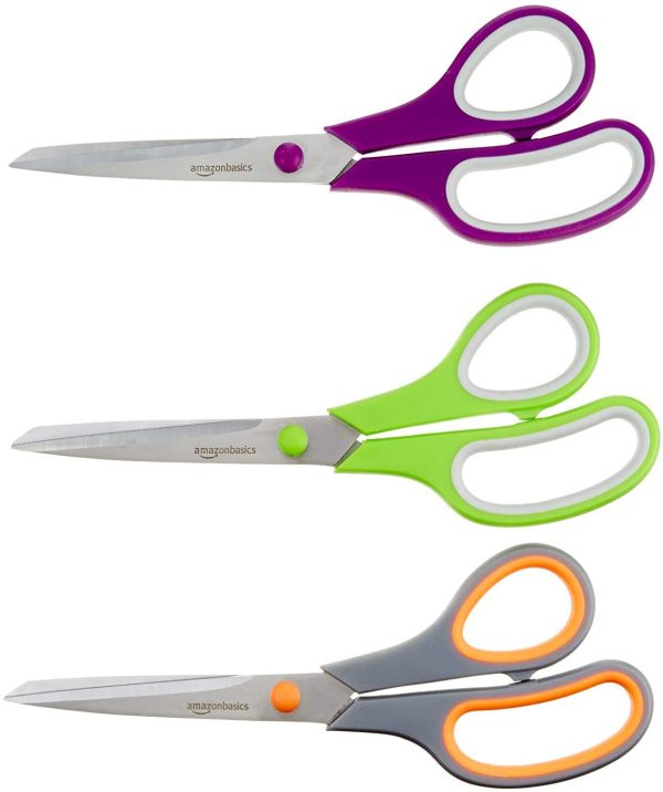 Multipurpose Office Scissors - 3-Pack - Image 5