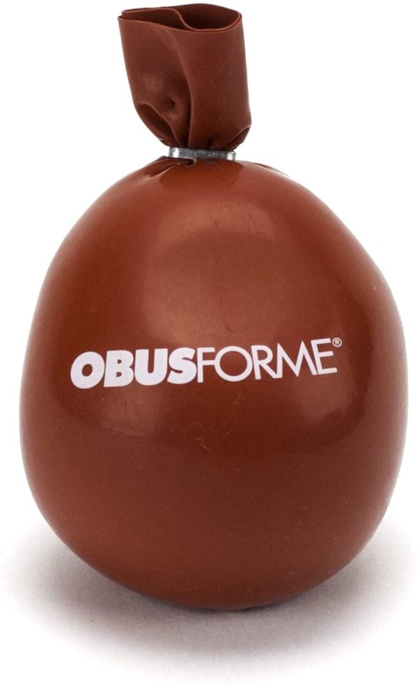 ObusForme Hand Stress Reliever | Ergonomic Design Stress Ball | Minimize Stress and Fatigue in Fingers and Hands | Comes in Assorted Color (Blue or Red) - Image 4