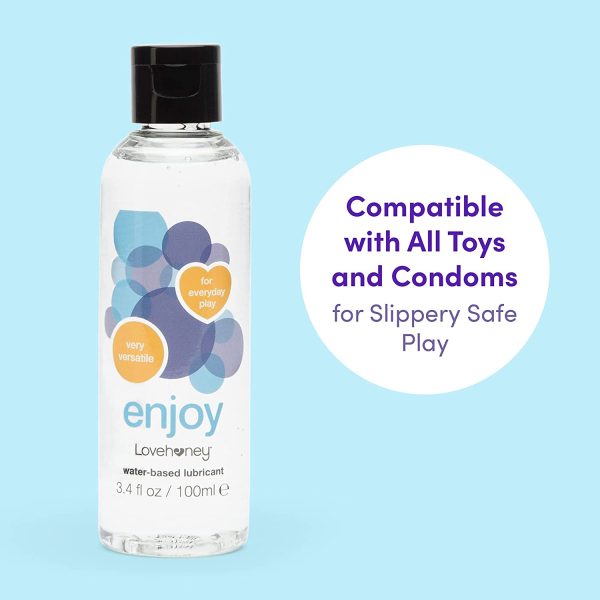 Lovehoney Enjoy Water Based Lube - Vegan Body Friendly Formula - 3.4 fl oz - Image 4