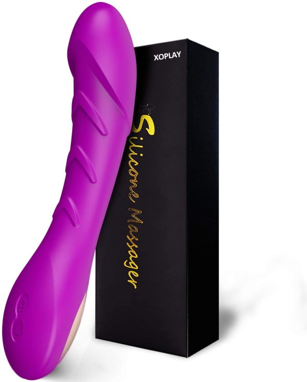 Women Vibrator Clitoris Stimulator Vibrating Massager - XOPLAY 12 Vibrating Mode Vibrateur pour Femme - Rechargeable Waterproof G-spot Vibrators Dildo Adult Sex Toy - Image 4