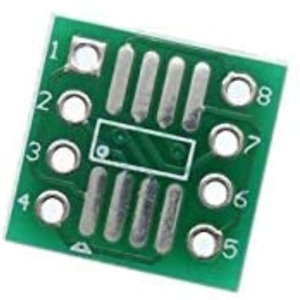 10pcs SOIC-8 to DIP-8 Narrow PCB SMD Adapter to DIP SOP8