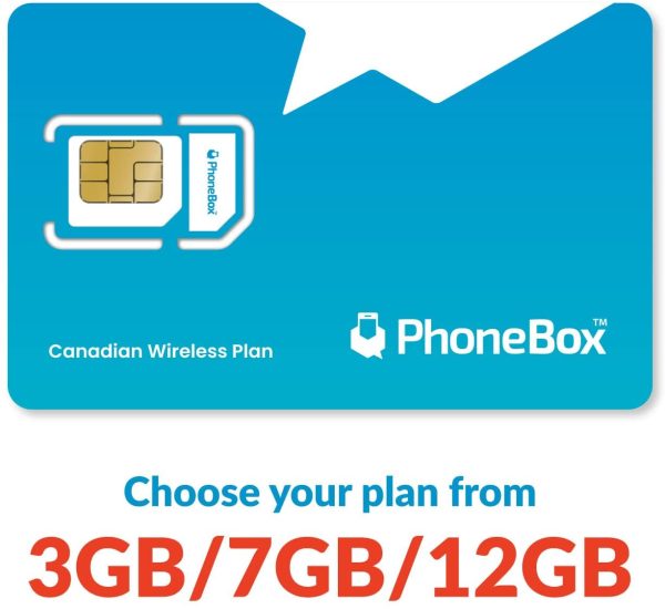 Canadian Prepaid SIM Card | Choose from 3GB, 7GB or 12 GB | No Contracts - Image 5