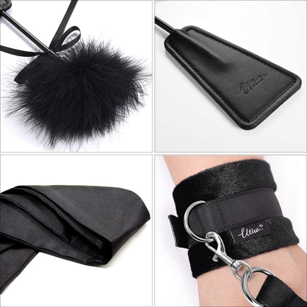 Utimi Fetish Under Bed Restraint Kit with Hand Cuffs Ankle Cuff Bondage Collection For Male Female Couple - Image 7