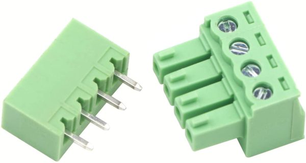 10pcs 300V 8A 4 Pin 3.81mm Spacing PCB Universal plug-in Terminal Blocks kit Electrical Connectors - Image 2