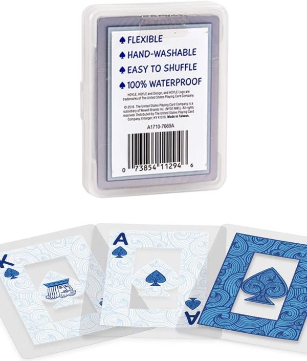 Board Game Hoyle: Clear Waterproof Cards - Image 4