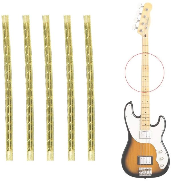 Toughness High Strength Electric Guitar Fret Wire, Fret Wire, Durable Brass for Guitar Enthusiasts Professionals - Image 5