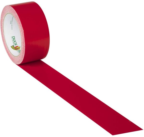 Brand 1265014 Color Duct Tape, Red, 1.88 Inches x 20 Yards, Single Roll - Image 2