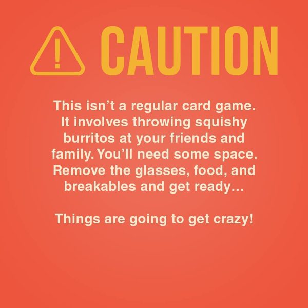 Throw Throw Burrito by Exploding Kittens - A Dodgeball Card Game - Family-Friendly Party Games - Card Games for Adults, Teens & Kids - 2-6 Players - Image 6