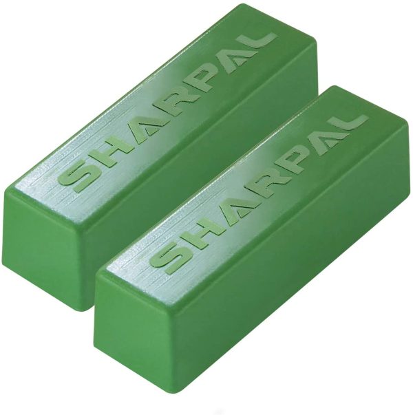 SHARPAL 208H 4 OZ Polishing Compound Fine Green Buffing Compound, Leather Strop Sharpening Stropping Compounds (2-Pack, Total 4 Oz.) - Image 2