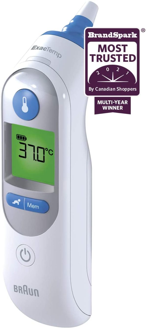 Braun IRT6520CA ThermoScan 7 Ear Thermometer with Age Precision for Infants, Children and Adults, #1 Brand Among Pediatricians and Moms - Image 5