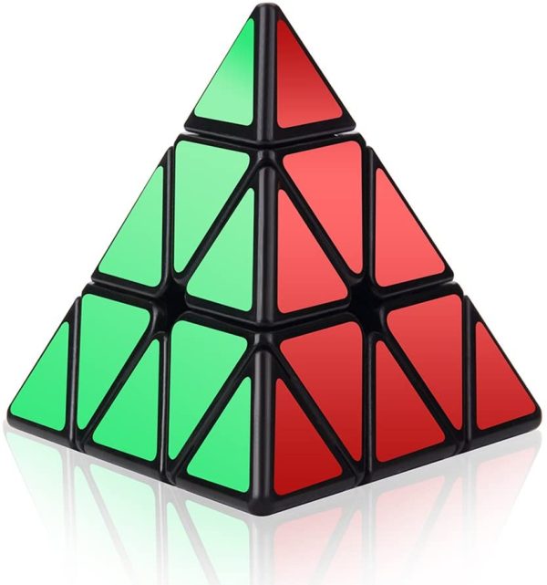 Pyramid Cube Roxenda 3x3x3 Pyramid Speed Cube Triangle Magic Cube Puzzle - Image 4