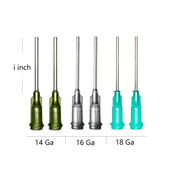 4 Pack Applicator Bottle with Blunt Needle Tip - 30ml Squeezable Dropper Bottles, Storage Caps, 14ga 16ga 18ga Needle Tips and Mini Funnel, Use for Glue Applications, Precision Oiler, Lab Dispensing - Image 4