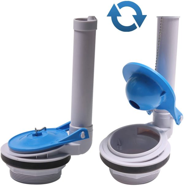 Toilet Flapper Replacement, Compatible with Gerber 99-788, 3 Inch Flapper Replacement Water Saving, High Performance, Easy to Install by - Blue Color