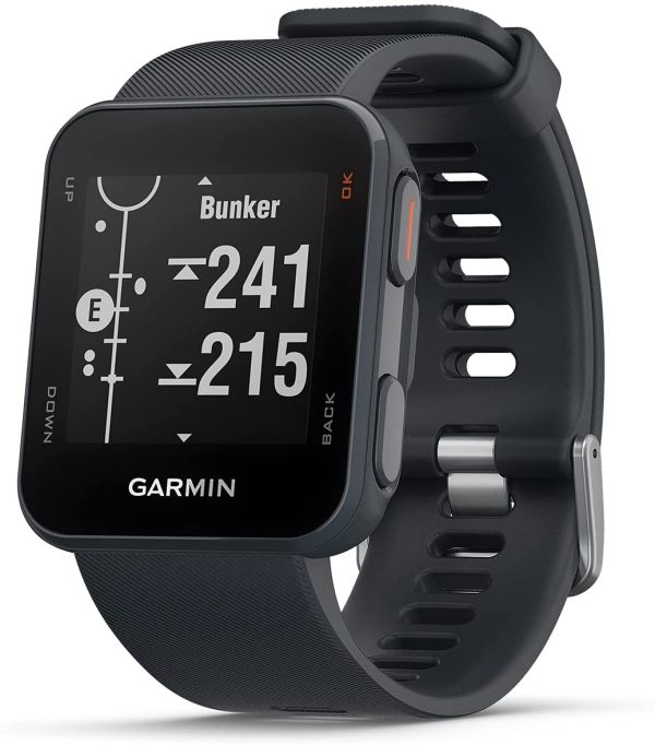 Garmin Approach S10, Lightweight GPS Golf Watch, Black