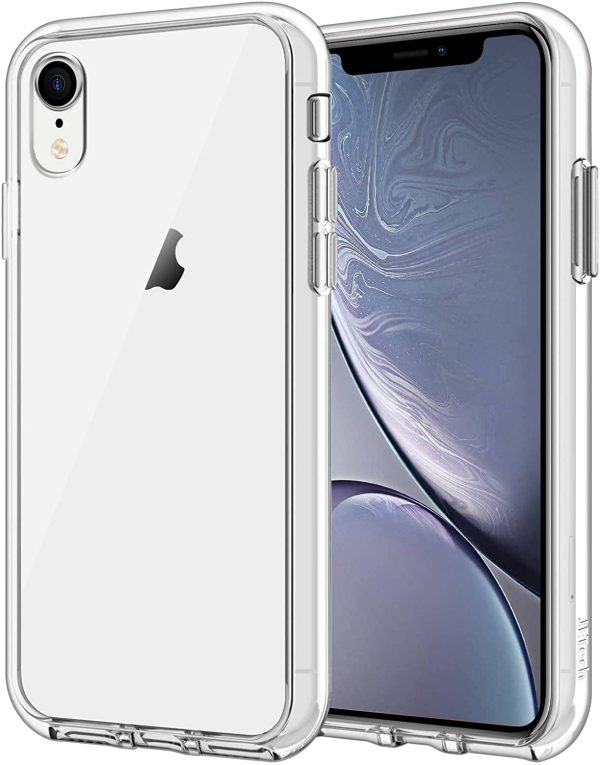 JETech Case for iPhone XR 6.1-Inch, Shock-Absorption Bumper Cover (HD Clear) - Image 4