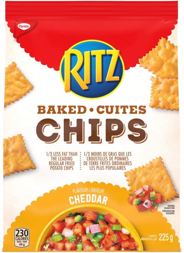 Ritz Baked Chips Cheddar Flavour, 7.9oz - Image 7